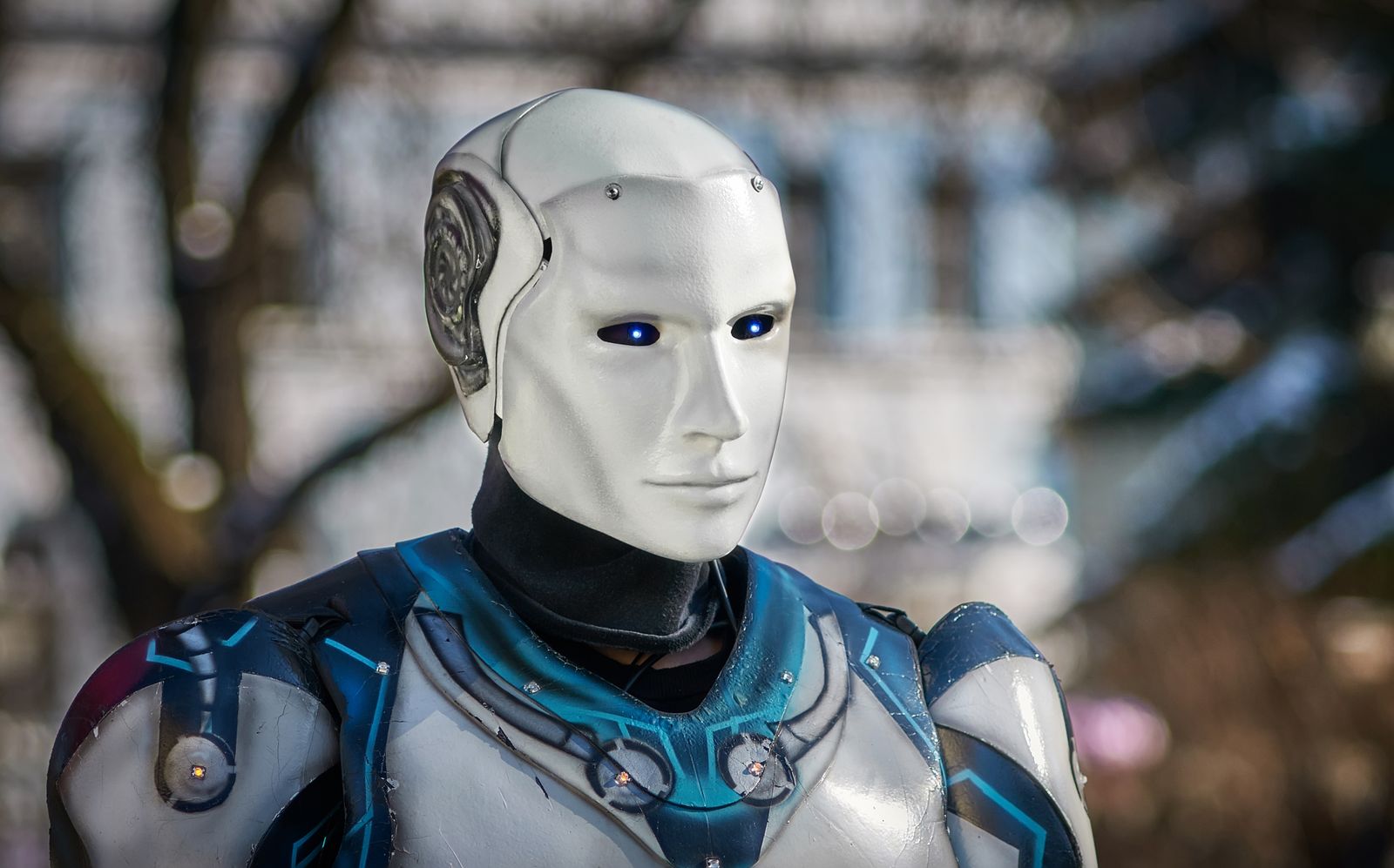 Balanced scale symbolizing ethics and responsible use of artificial intelligence